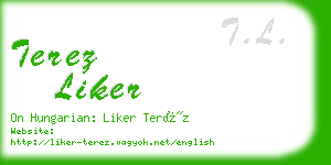 terez liker business card